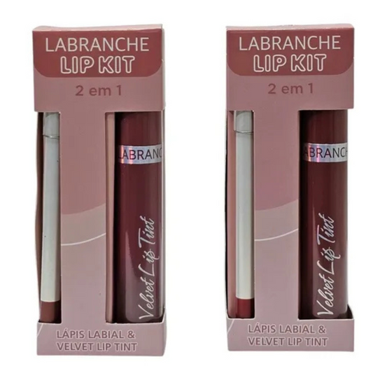 Lip Kit Lápis Labial e Velvet Lip Tint Labranche