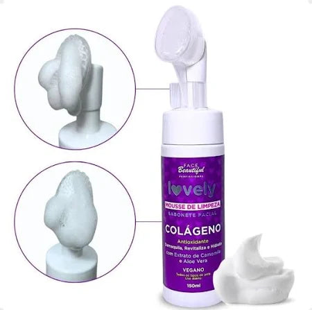 Mousse de Limpeza Facial Com Aplicador Face Beautiful