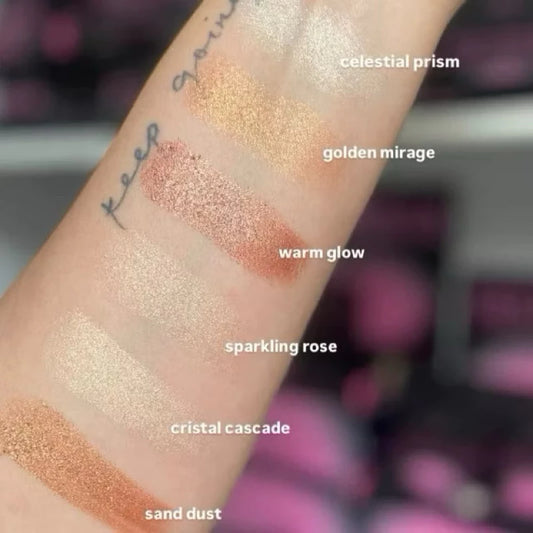 Iluminador Baked Mosaico Skill Ruby Rose