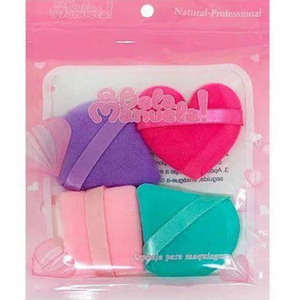 Kit 4 Esponjas de Maquiagem Bela Manuela