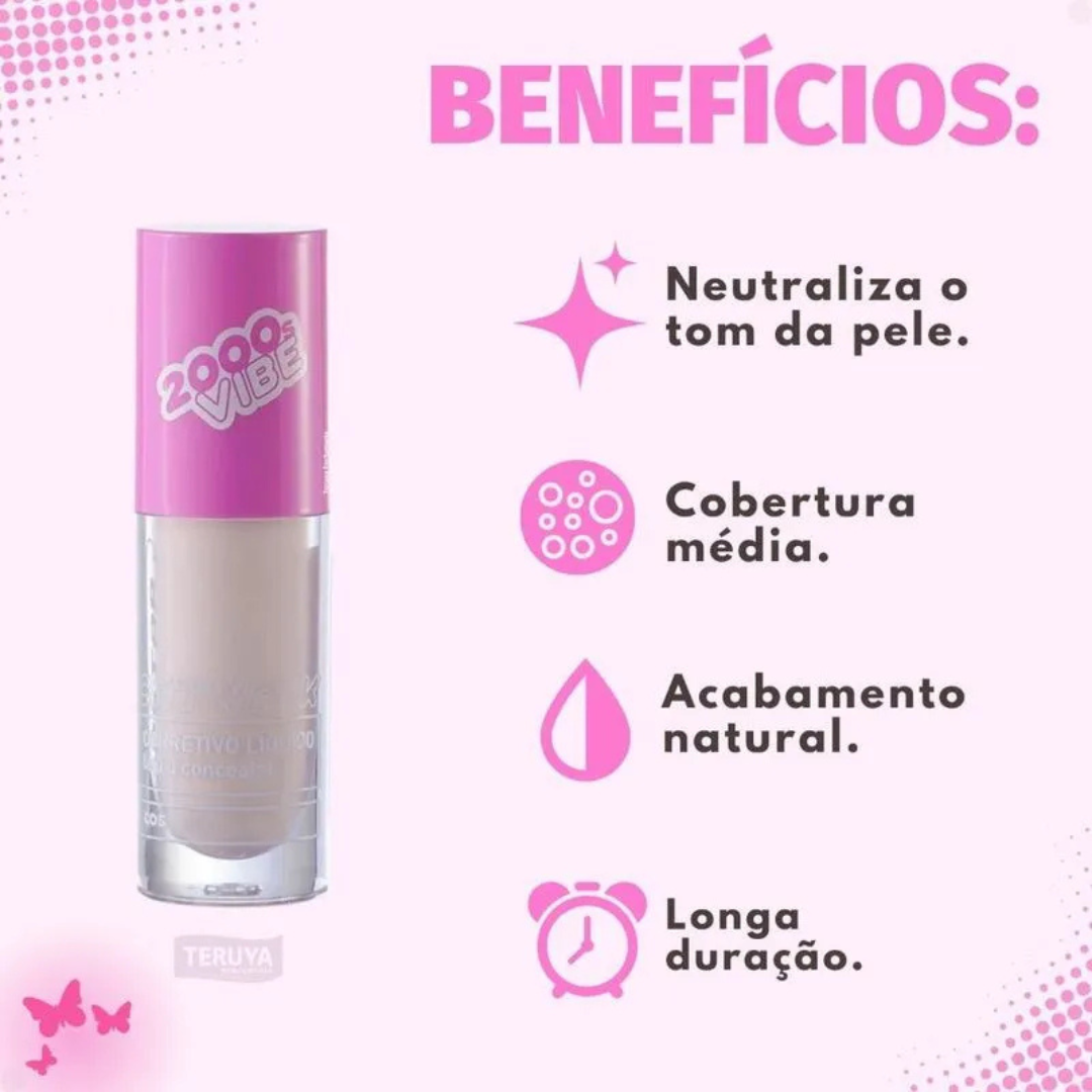 Corretivo Líquido Ruby Rose Popstar