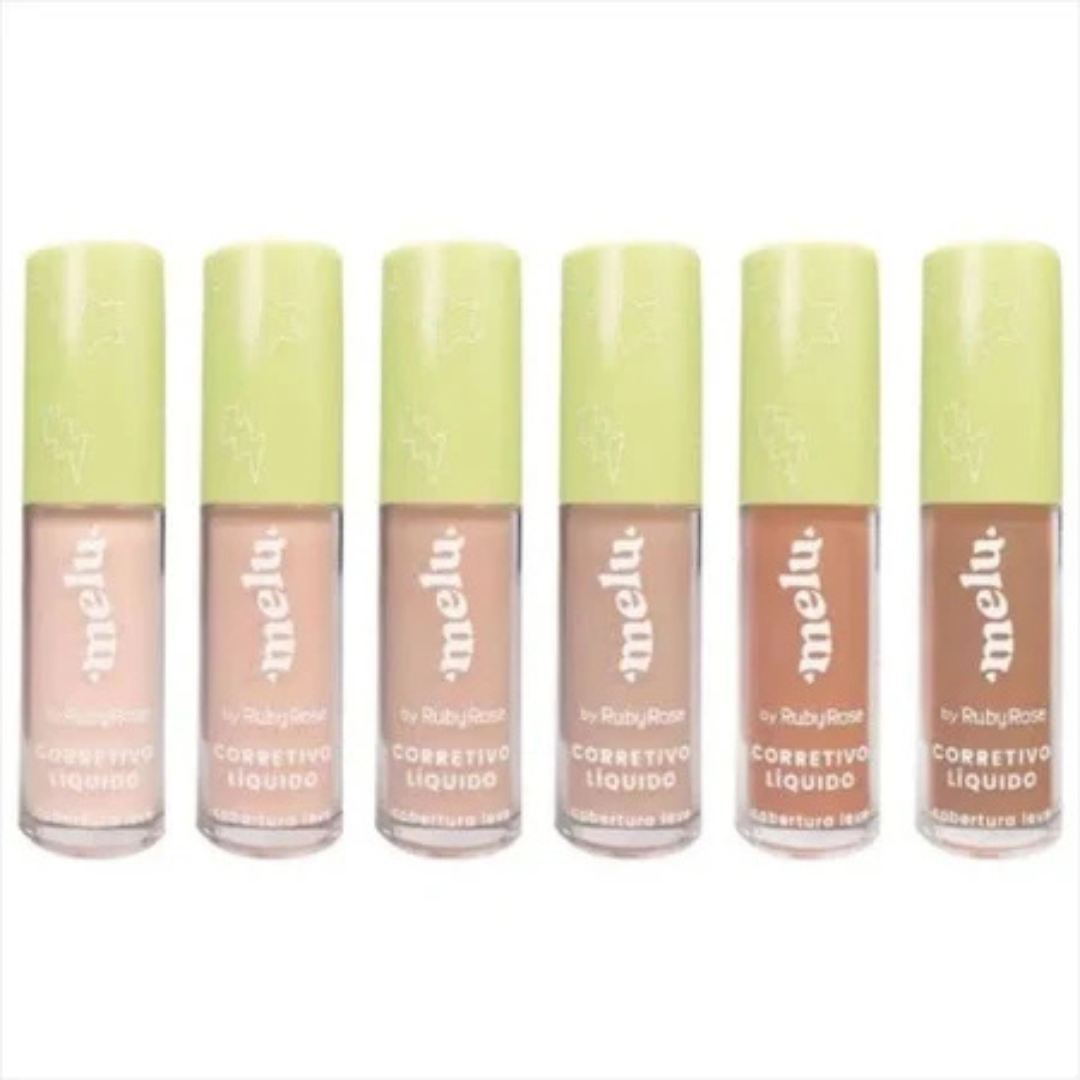 Corretivo Líquido Ruby Rose Melu