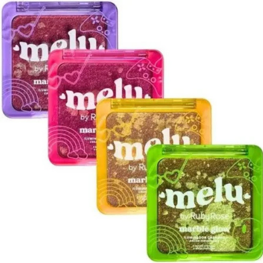 Iluminador Cremoso Marble Glow  - Melu By Ruby Rose