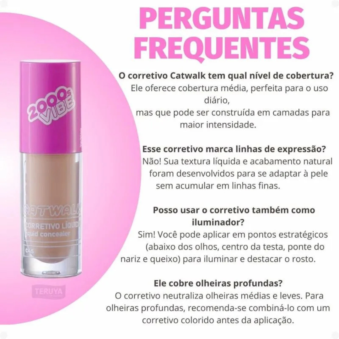 Corretivo Líquido Ruby Rose Popstar